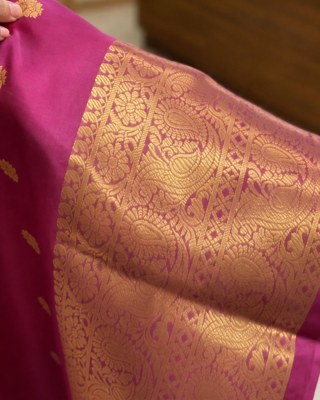 Pink Kanjivaram Saree
