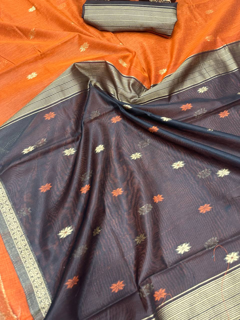 SOFT LILAN SLAB ATTRACTIVE CHARMFULL SAREE