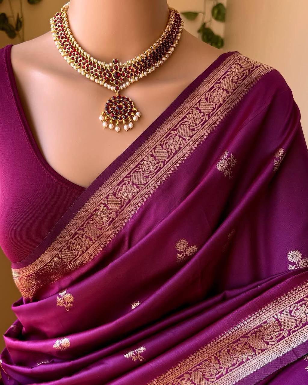 LICHI SILK SAREE