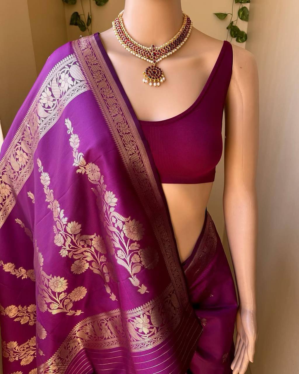 LICHI SILK SAREE