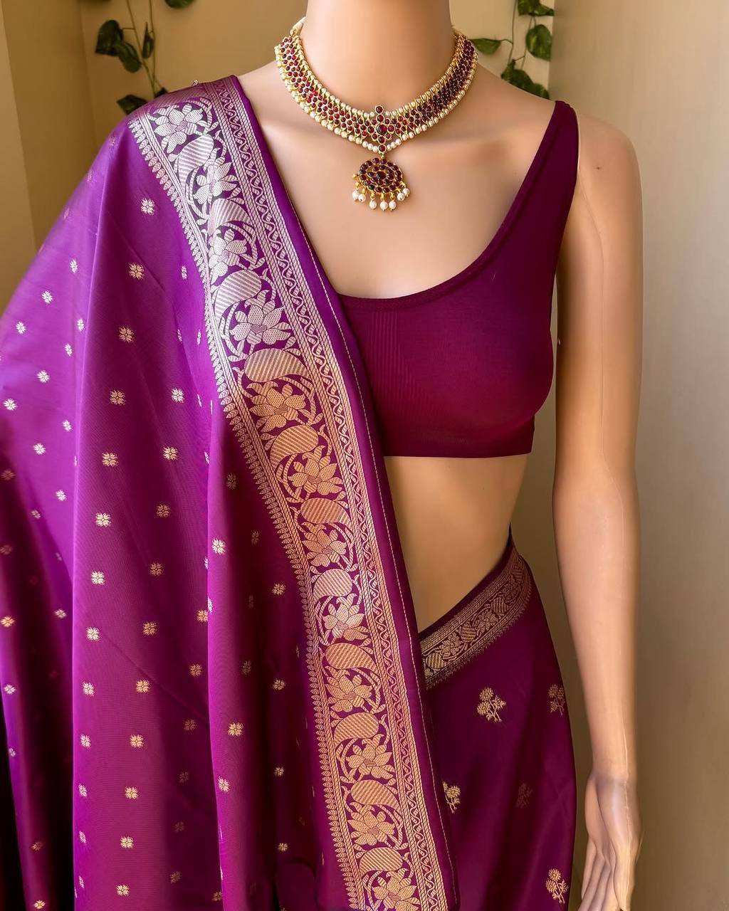 LICHI SILK SAREE