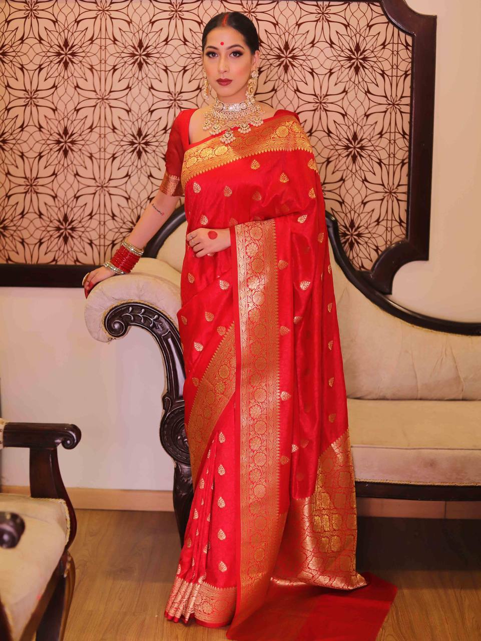 LICHI SILK SAREE