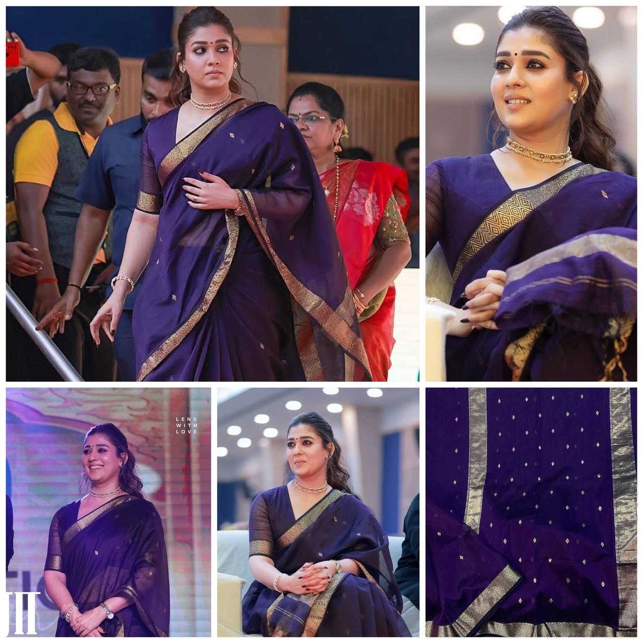 NAYANTHARA COTTON FABRIC SAREE