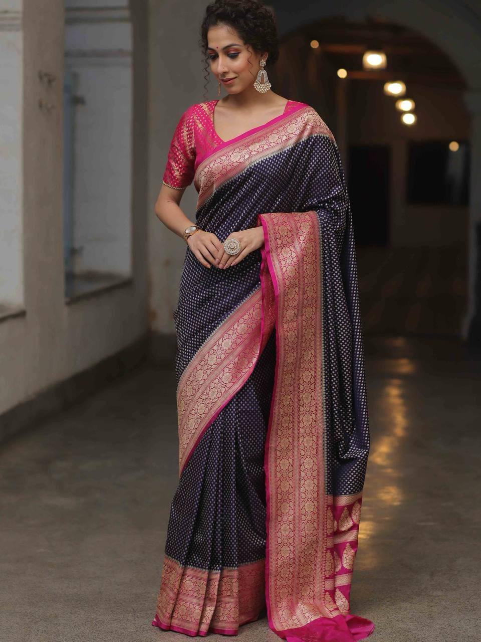 LICHI SILK SAREE