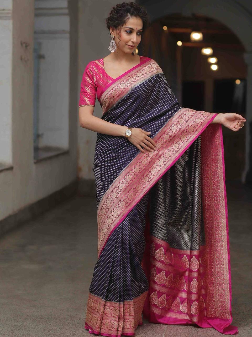 LICHI SILK SAREE