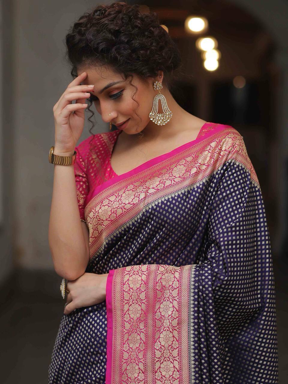 LICHI SILK SAREE