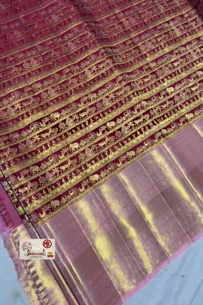 Dharmavaram Bridal Pattu Saree