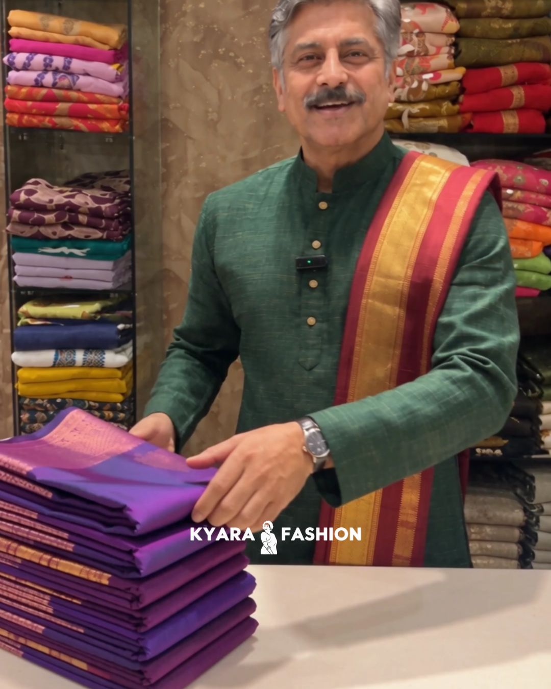 Dairy Milk Silk Saree