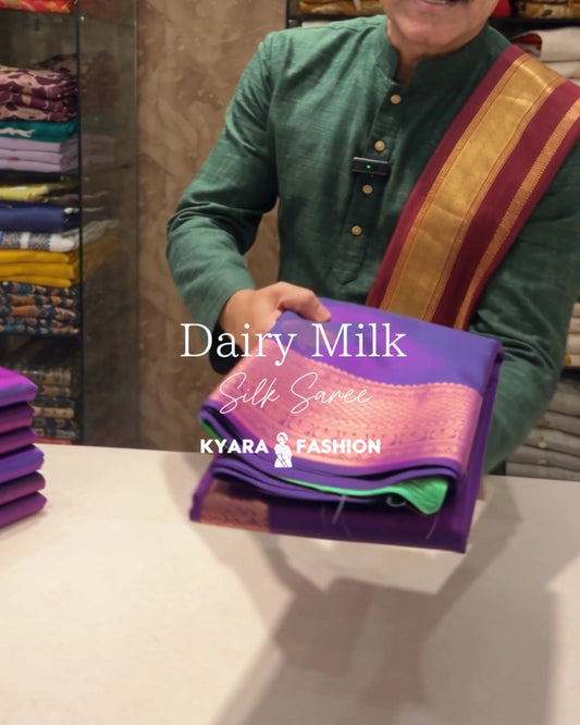 Dairy Milk Silk Saree