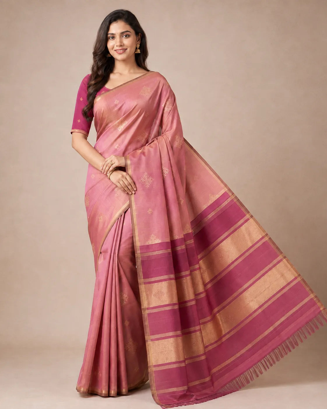 Kollam Silk Saree