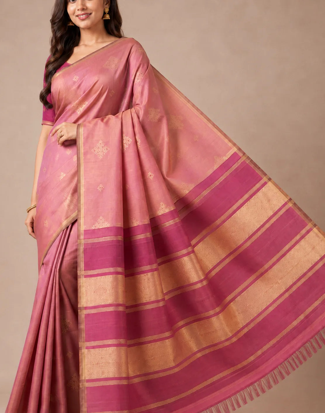 Kollam Silk Saree