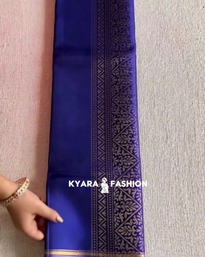 Middle Sea Kanjivaram Silk Saree