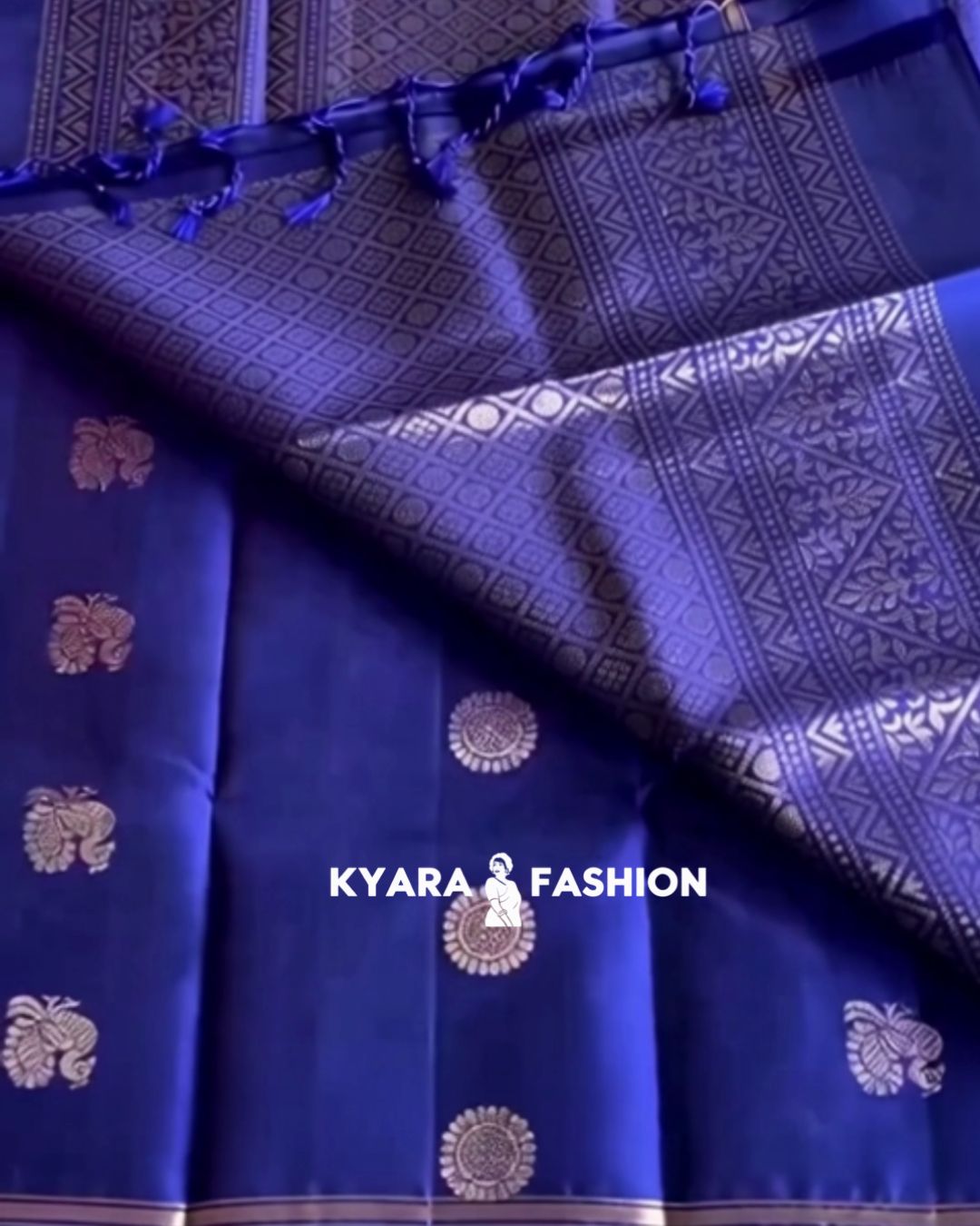 Middle Sea Kanjivaram Silk Saree