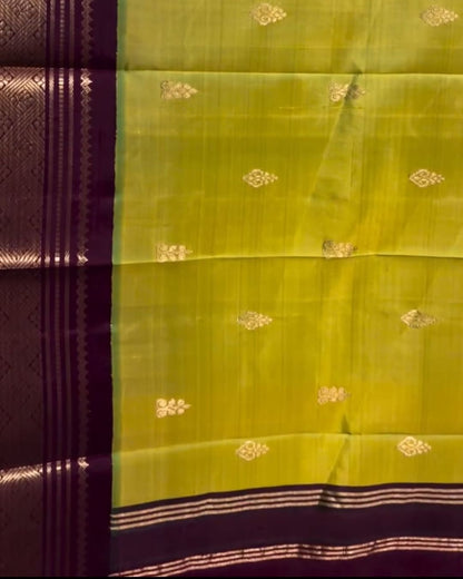 Parrot Silk Saree