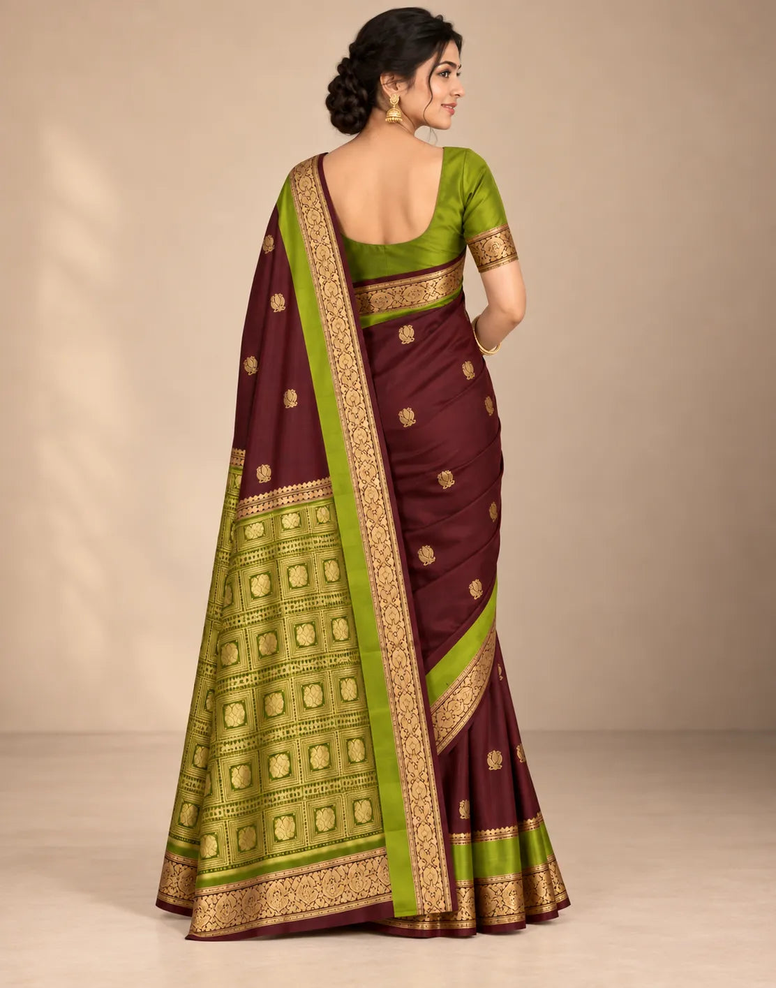 Pavizha Parrot Silk Saree