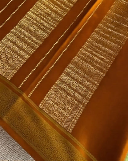 Pistachio Gold weave Saree