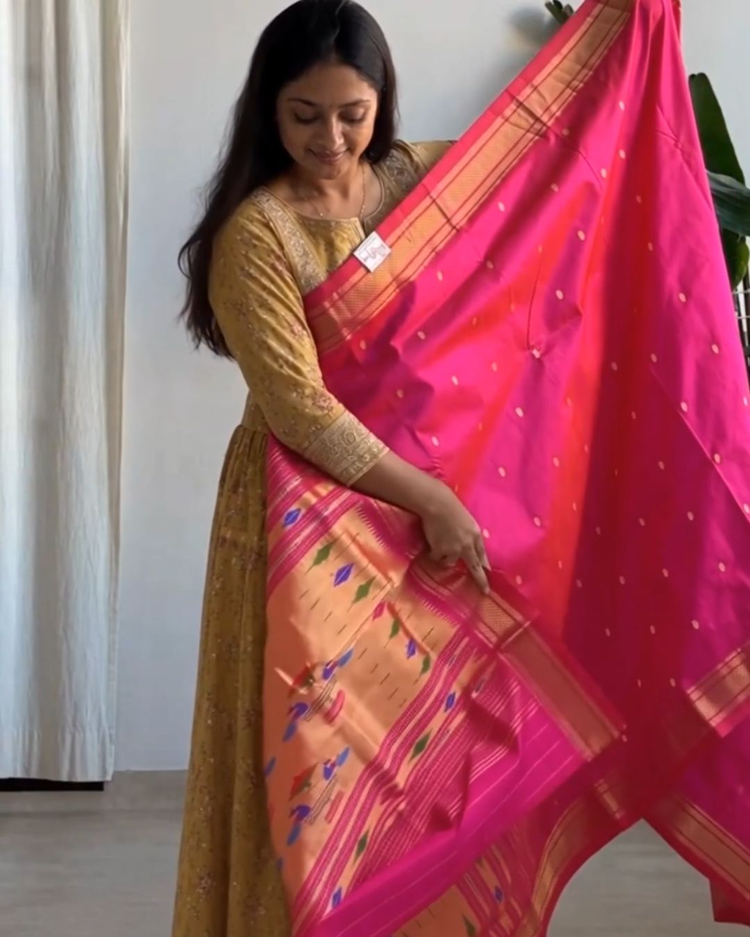Rani Paithani Silk Saree