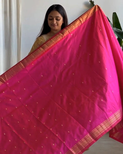 Rani Paithani Silk Saree