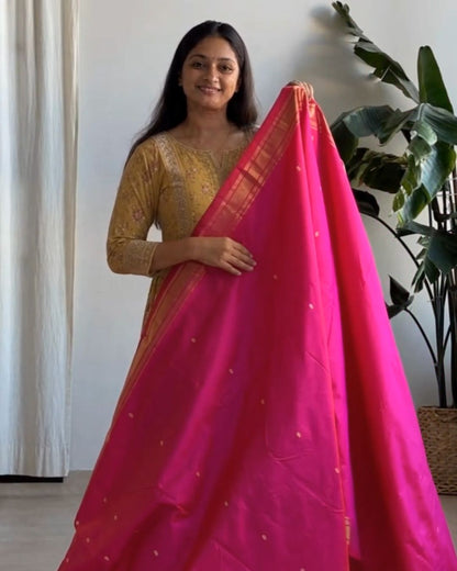 Rani Paithani Silk Saree