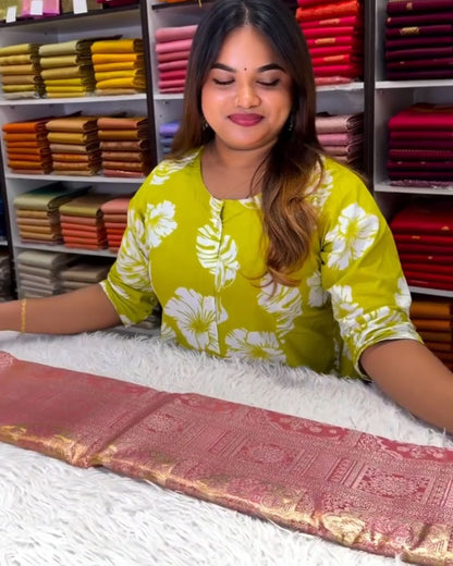 Tanishq Kanjivaram Saree