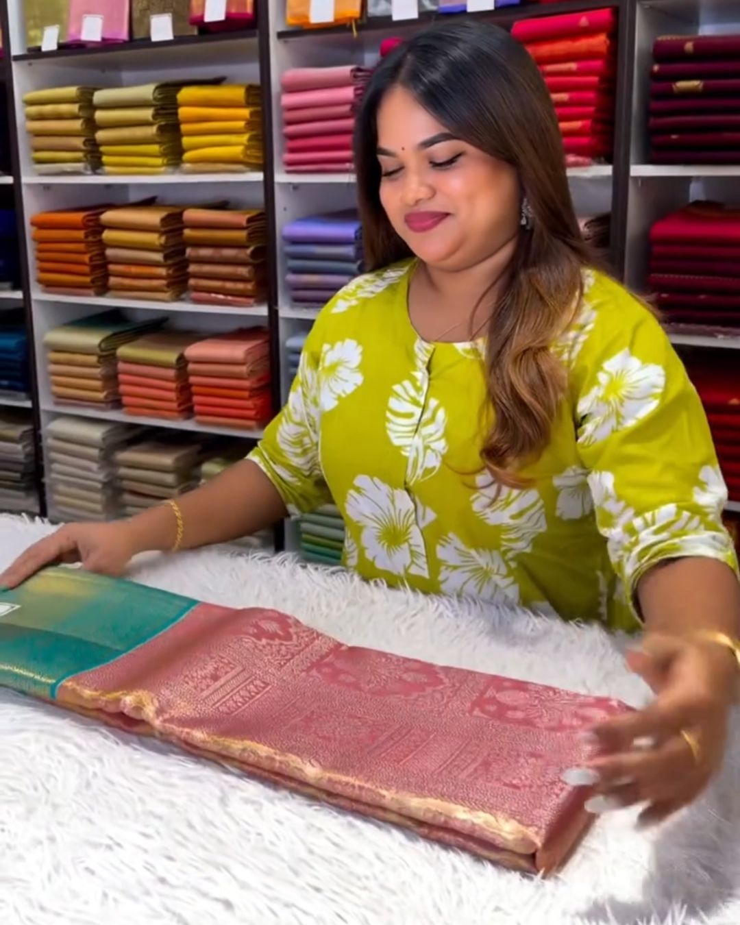 Tanishq Kanjivaram Saree
