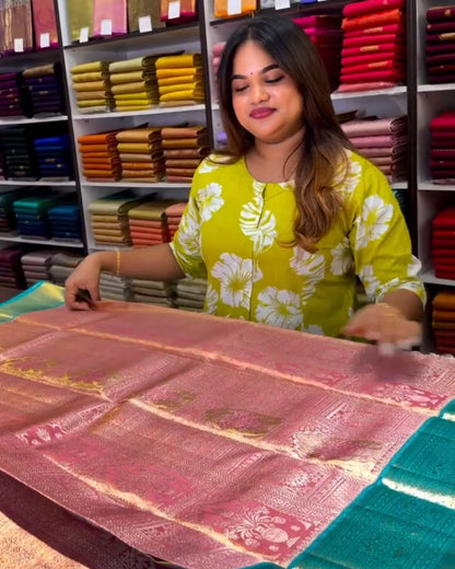 Tanishq Kanjivaram Saree