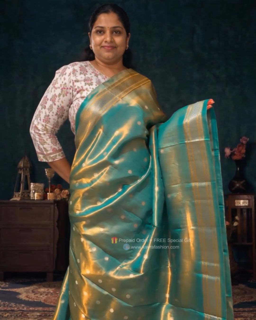 Tanyam Kanjivaram Silk Saree