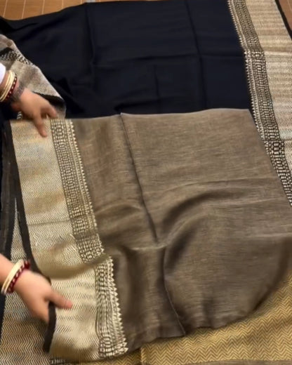 Vanki Weave Silk Saree