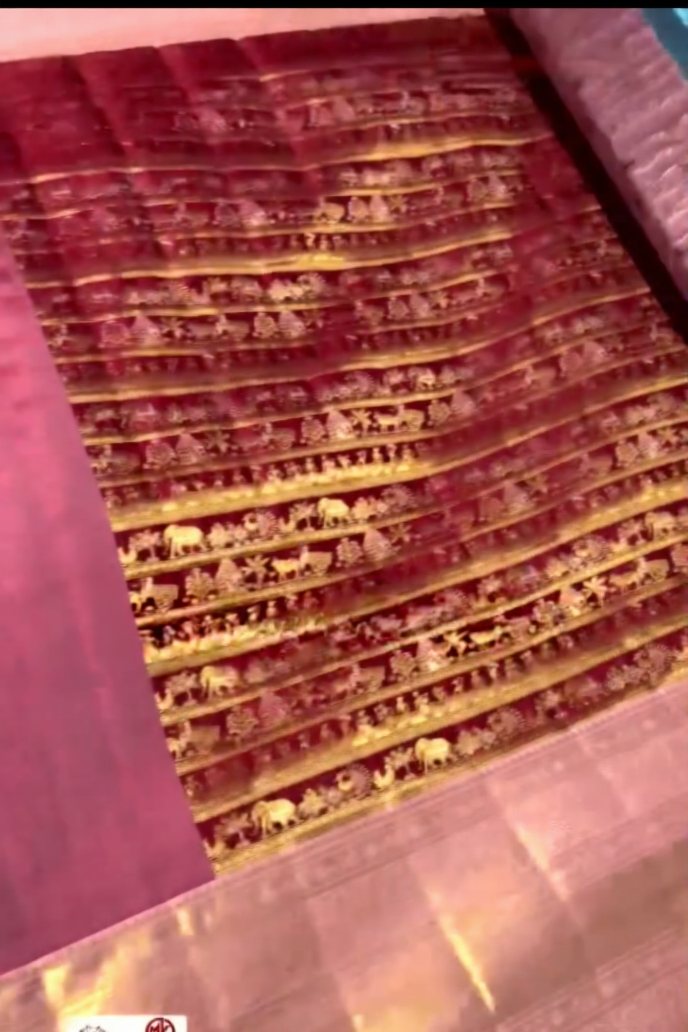 Dharmavaram Bridal Pattu Saree