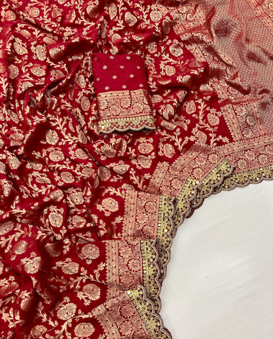 khaddi georgette designer saree