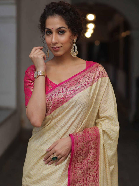 Lichi Silk Saree