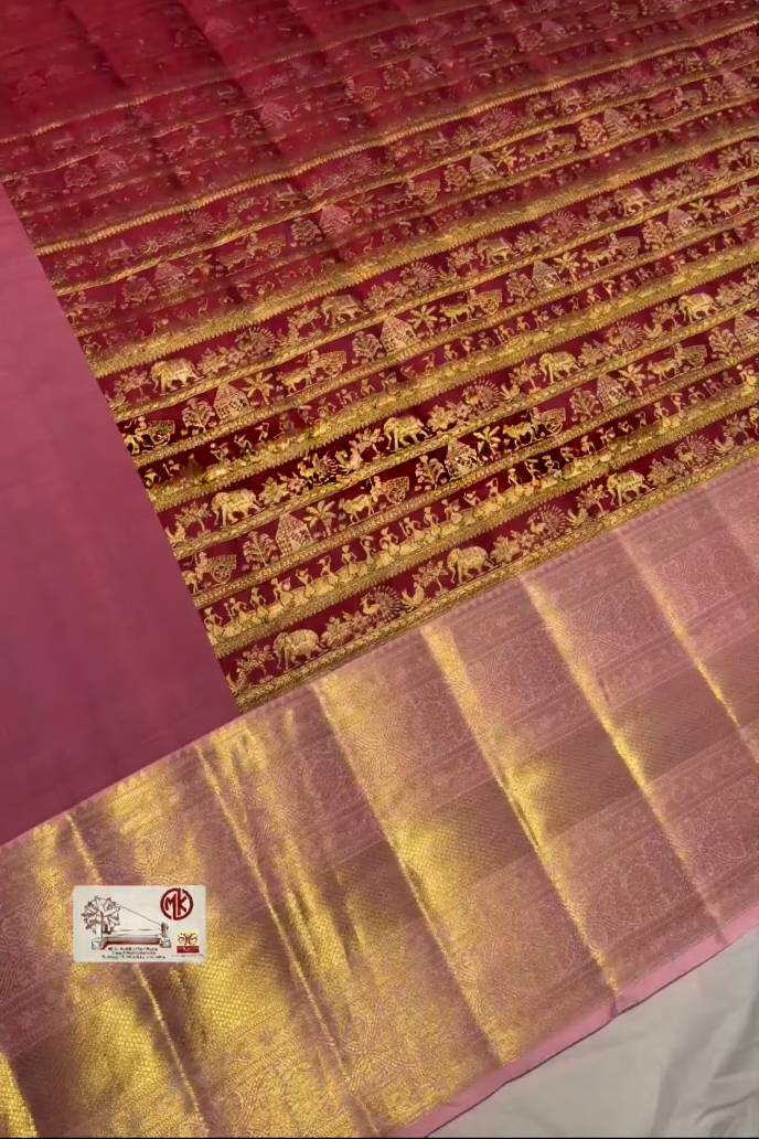 Dharmavaram Bridal Pattu Saree