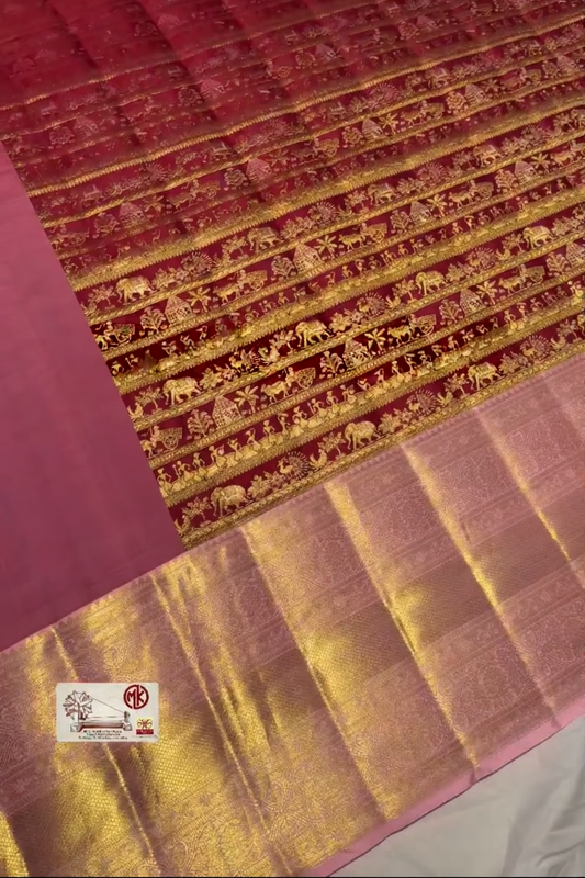 Dharmavaram Bridal Pattu Saree